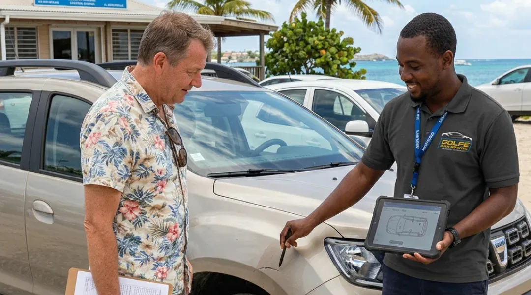 Rental vehicle inspection